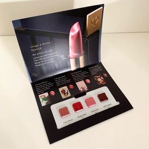 Hold Cle de peau lipstick testing kit